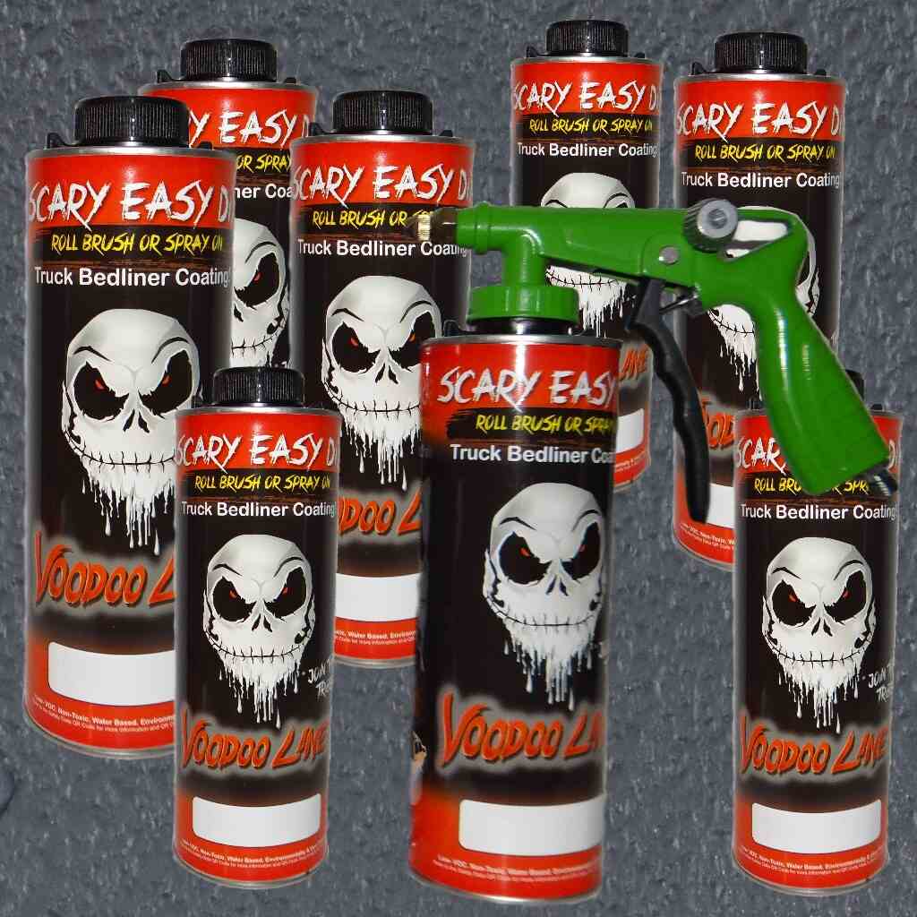 Voodoo Liner® RX 8lt Pack + Spray Gun